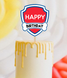 Топпер для торта в стиле щенячий патруль "Happy Birthday" (03341) 03341 фото 1