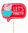 Табличка для фотосесії Let's Party! (8001) 8001 фото