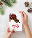 Новогодняя открытка 2024 на год дракона "З новим роком" (NY701107) NY701107 фото 2