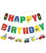 Набір гірлянд для дня народження дитини Транспорт (06132) 06132 фото 1