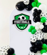 Табличка из пластика "Football Party" 65x55 см. (F70071)