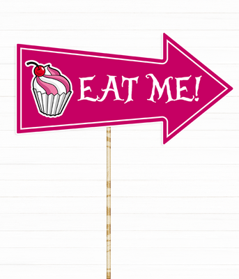 Табличка для фотосессии "Eat me!" (01650) 01650 фото