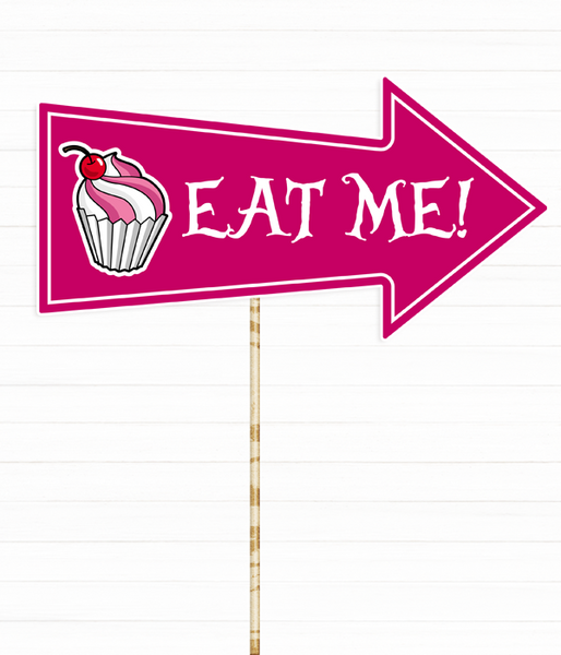 Табличка для фотосесії "Eat me!" (01650) 01650 фото