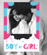 Рамка для фотосесії на Гендер Паті "BOY or GIRL" 80x60 см (04920) 04920 фото 1