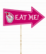 Табличка для фотосесії "Eat me!" (01650) 01650 фото