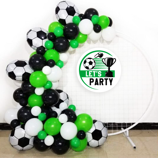 Табличка из пластика для футбольной вечеринки "Let's Party" 45 см. (F70080) F70080 фото