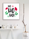 Новогодняя табличка для украшения интерьера "Ho Ho Ho" (04158) 04158 фото 4