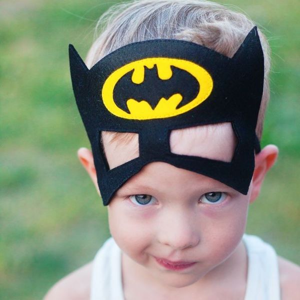 Дитяча маска супергероя "Бетмен" 020080 фото