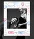 Рамка для фотосесії на Гендер Паті "GIRL or BOY" 80x60 cм (04921) 04921 фото 1