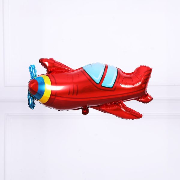Велика повітряна куля-фігура "Літак" 80x96 см (B312023) B312023 фото