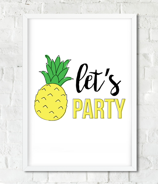Набор декора для вечеринки "Pineapple" (02806) 02806 фото