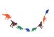 Фігурна гірлянда "Динозаври" із фетру 8 шт (D331) D331 фото 3