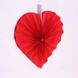 Паперові віяла у вигляді сердець на День Закоханих (набір 3 шт.) VD-010 фото 5