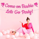 Бумажная гирлянда для праздника Барби Come on Barbie Let's go Party (B03915) B03915 фото 2