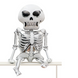 Воздушный шар - фигура скелет на Хэллоуин 158х90 см (H6791) H6791 фото 2
