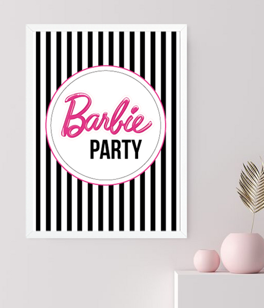 Плакат Barbie Party (2 розміри) A3_02889 фото
