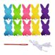 Гірлянда на Великдень з фетру "Кролики" 10 шт (R12305) R12305 фото 2