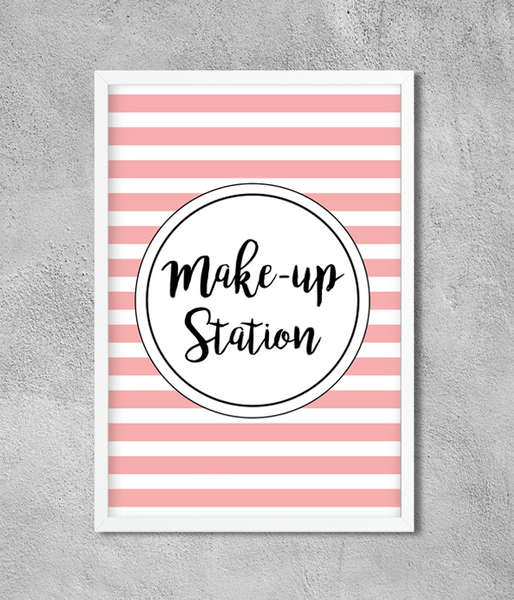 Постер "Makeup Station" 02891 фото
