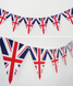 Гірлянда з прапорців "Британський прапор" 8 прапорців (02081) 02081 фото 1