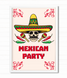 Плакат Mexican Party (2 розміри) без рамки A3_03985 фото 1