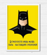 Постер для папы-супергероя "Batman" 2 размера без рамки (03150) 03150 фото 1