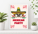 Плакат Mexican Party (2 розміри) без рамки A3_03985 фото 2