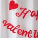 Гирлянда-буквы на День Влюбленных "Happy Valentine's Day" 17 см 3 м (VD-009711) VD-009711 фото 3