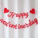 Гірлянда-літери на День Закоханих "Happy Valentine's Day" 17 см 3 м (VD-009711) VD-009711 фото 4