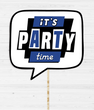 Фотобутафория-табличка для фотосессии "It&#39;s Party time"