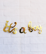 Паперова золота гірлянда "It is a boy!" (020022)