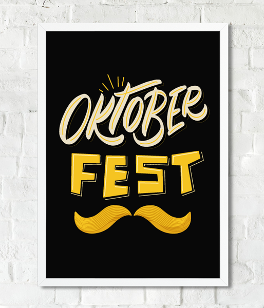 Постер "Oktoberfest" 2 размера (01282) 01282 (А4) фото