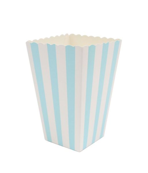 Коробочка для попкорну Blue stripes 1 шт (50-119) 50-119 фото