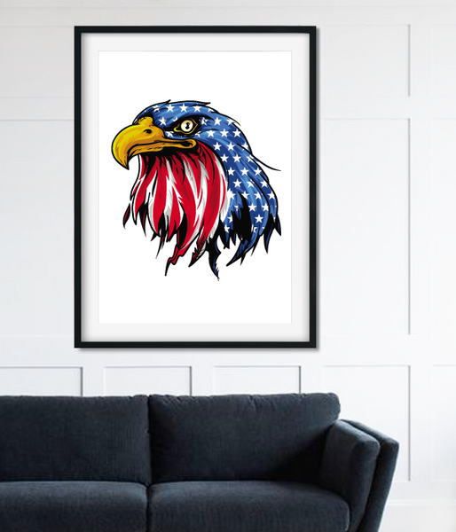 Декор-постер для американской вечеринки "American Eagle" 2 размера (AM8067) AM8067 фото