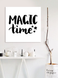 Новогодняя табличка для украшения интерьера дома "Magic time" (04154) 04154 фото 1