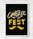Постер "Oktoberfest" 2 размера (01282) 01282 (А4) фото 2