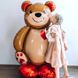 Фольгована повітряна кулька Ведмідь на День Закоханих 67х90 см (VD-71101) VD-71101 фото 2