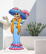 Мексиканская ростовая фигура "Cinco de Mayo" 160x100 см (03983) 03983 фото