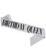 Стрічка через плече на день народження "Birthday Queen" срібна (BQ-02) BQ-02 фото 1