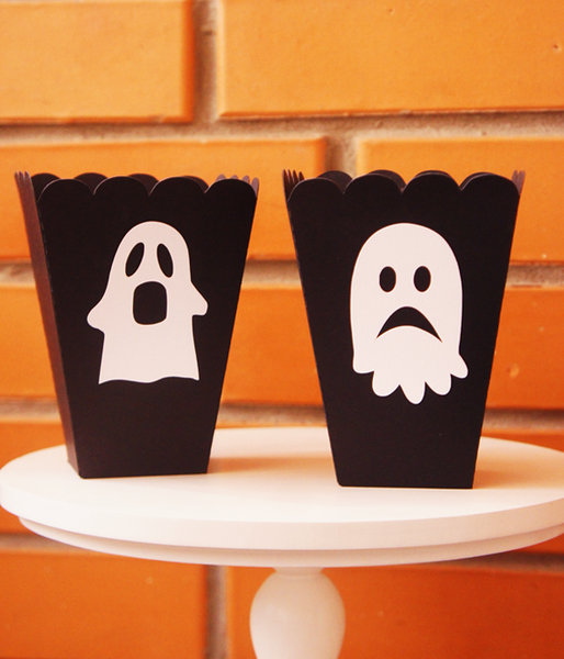 Мини-коробочки для попкорна на Хэллоуин T76 фото