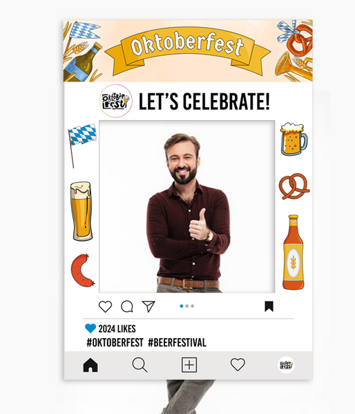 Інстаграм-рамка для фотосесії "Oktoberfest" різні розміри (0702024) 0702024 фото
