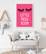 Постер для дитячої кімнати "Little Miss Room" 2 розміри (03192) 03192 (A3) фото 2