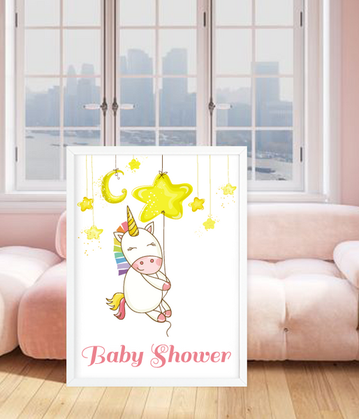 Декор-постер "Baby shower" 2 размера (02936) 02936 (A3) фото