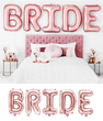 Фольгові повітряні кулі з написом "Bride" рожеве золото 40 см (B252023) B252023 фото