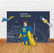 Декорация - ростовая фигура "Супермен Украинец" 180 х 120 см (02379) 02379 фото 2