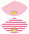 Ковпачки для свята "Princess Party" 2 шт (03353)