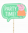 Табличка для фотосессии "Party time!" (8002)