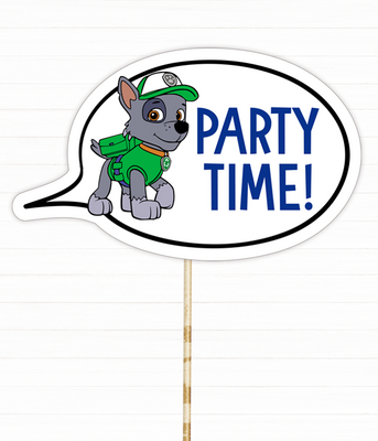 Табличка для фотосессии "Party time!" (P-202) P-202 фото