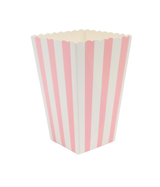 Коробочка для попкорна "Pink stripes" 1 шт (50-011) 50-011 фото