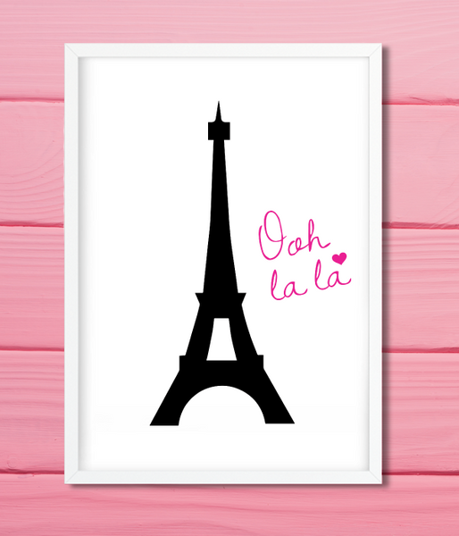 Постер "Oh la la" (2 размера) 02239 фото