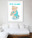 Постер для baby shower It's a boy 2 размера (02779) 02779 фото 2